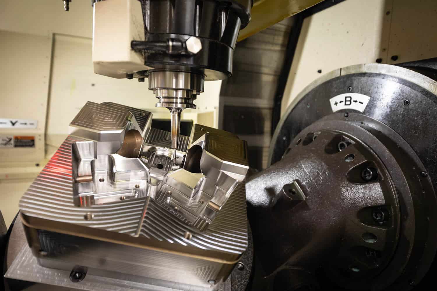 advanced-tool-making Closeup of machinery.