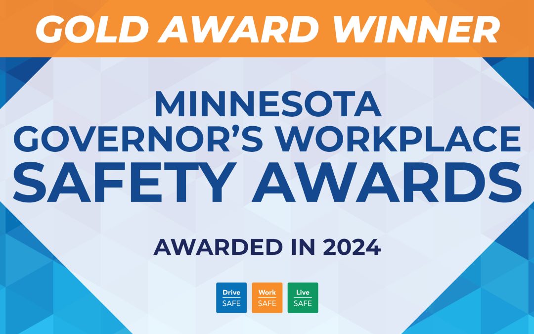Velosity Earns Prestigious Minnesota Safety Council Governor’s Workplace Safety Award