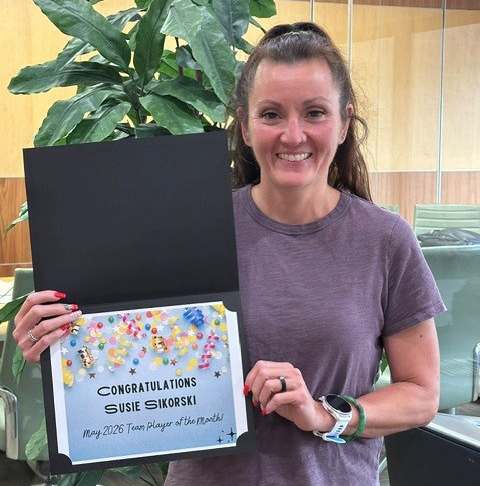 May’s Team Player of the Month!