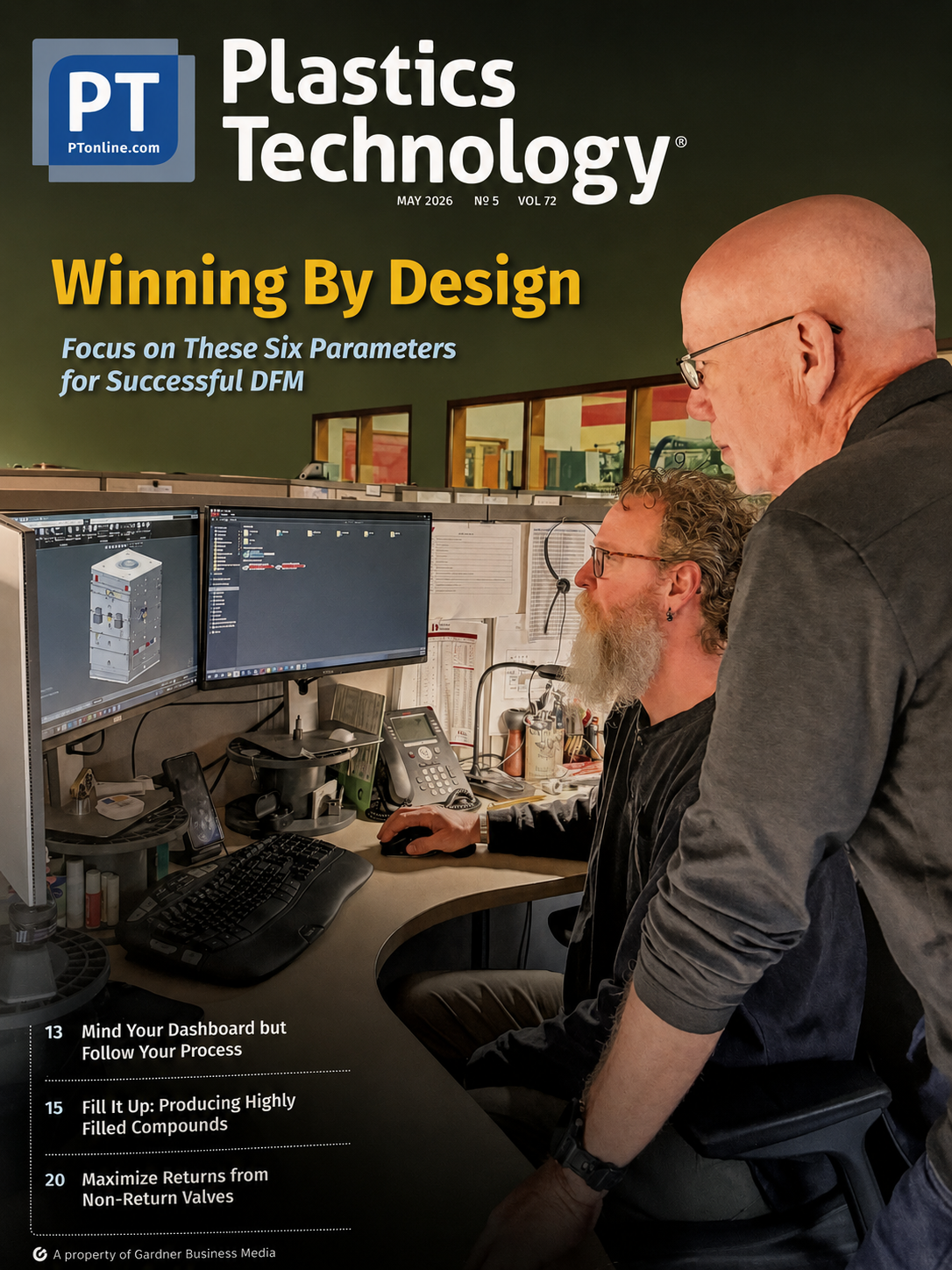 Plastics Technology magazine cover